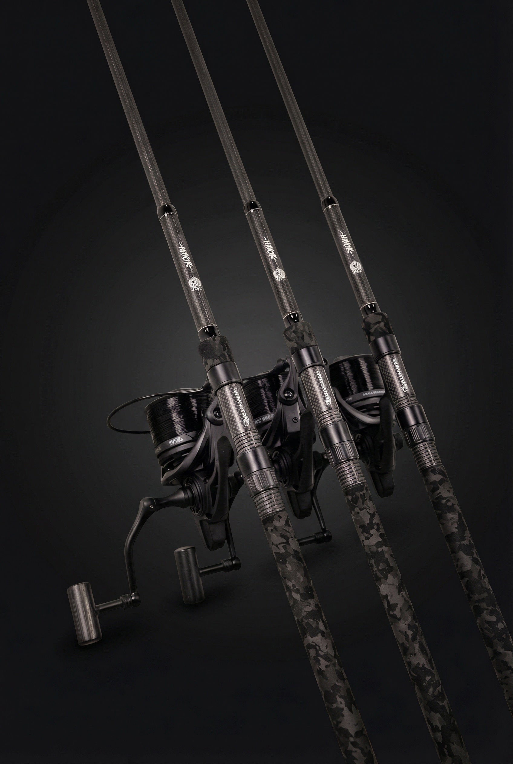 HAVOK® Pro Series Retractable Rods | Dark Camo Edition | 10ft