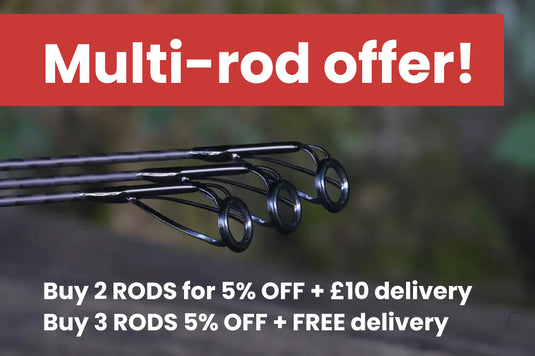 K Bullet UC Carp Rod (Urban Camo).