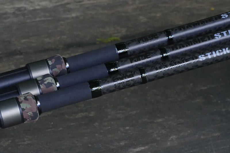 Load image into Gallery viewer, Hammer Stick KMK FC Carp Rod (Telescopic Handle - FTR Camo).