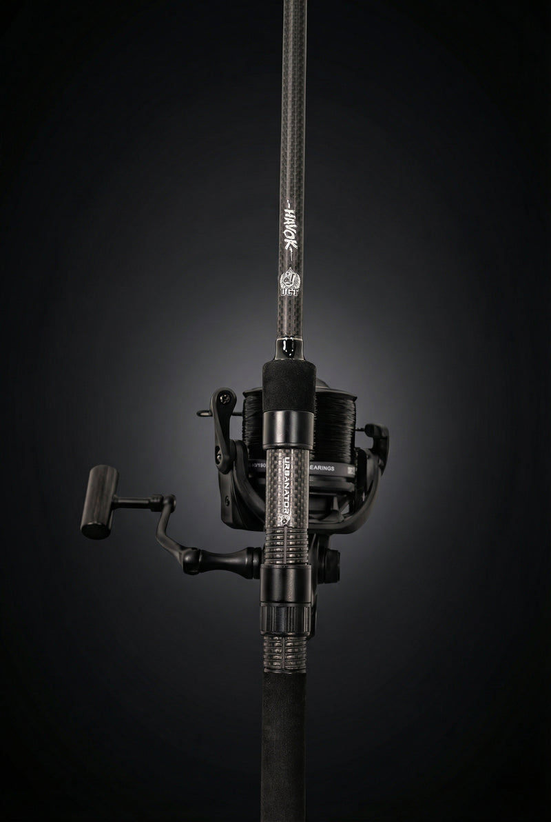 Load image into Gallery viewer, Havok® 2 piece UCT® Carp Rod Black EVA Handle
