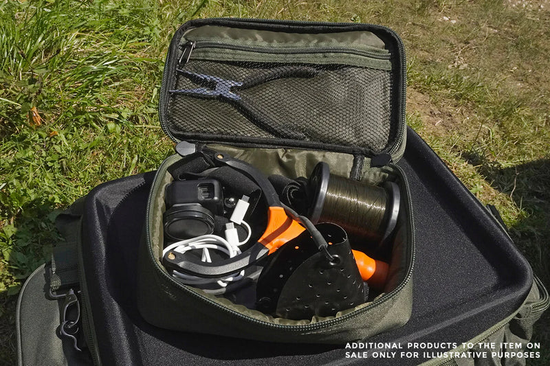 Load image into Gallery viewer, Easy Pouch Large open to show fishing gear
